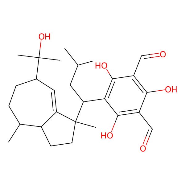 2D Structure of Macrocarpal D 2D Structure of Macrocarpal D