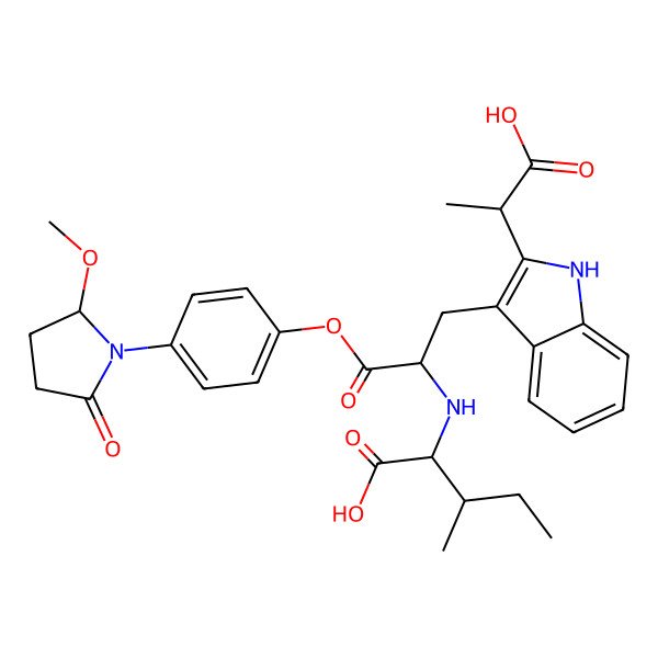 2D Structure of Macrolepiotin