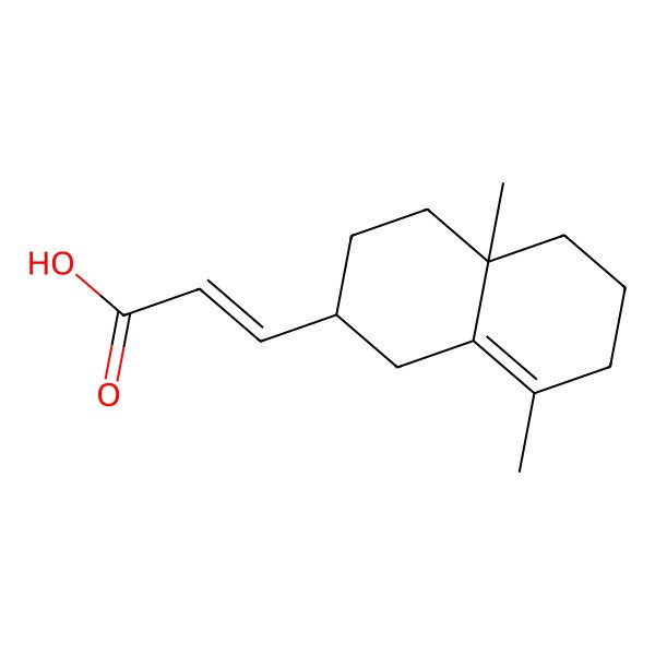 2D Structure of Macrophyllic acid A