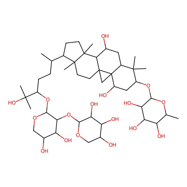 2D Structure of Macrophyllosaponin D