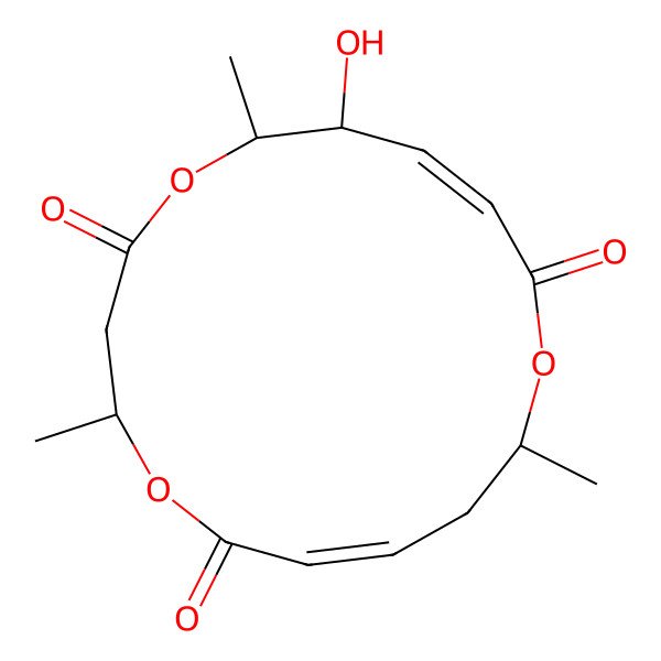 2D Structure of Macrosphelide C