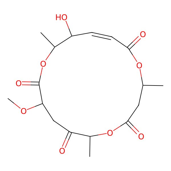 2D Structure of Macrosphelide J