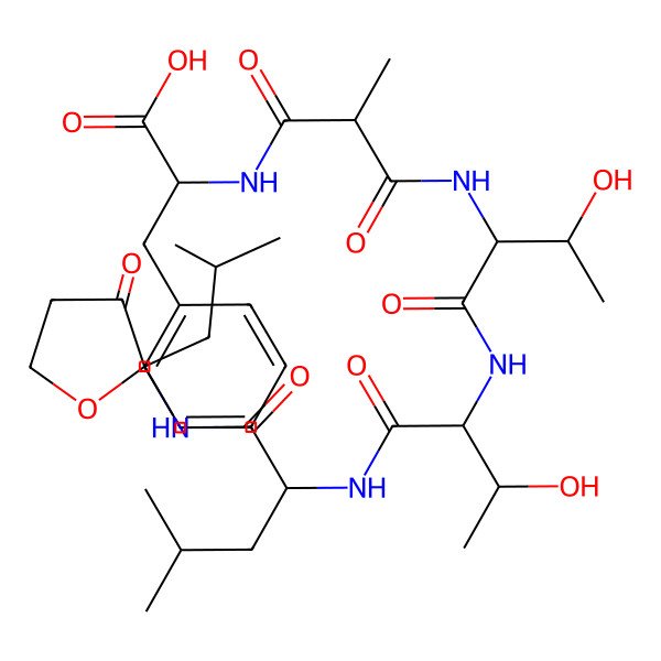 2D Structure of Macyranone B