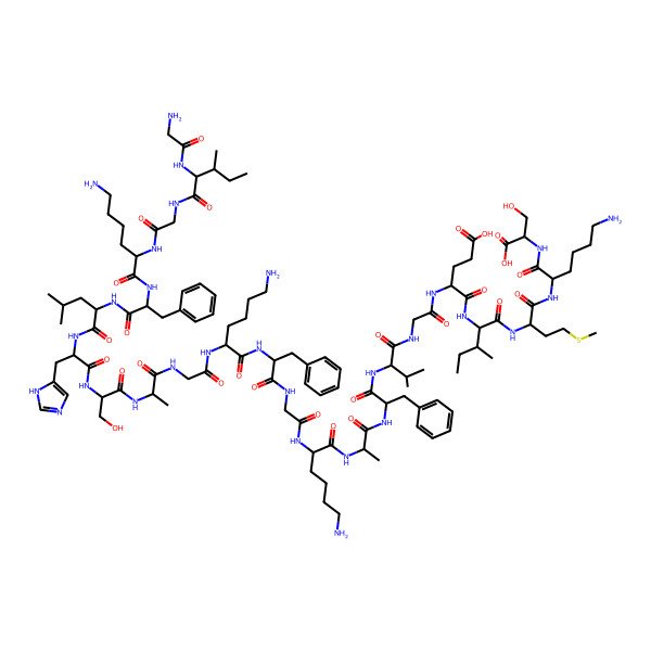 2D Structure of Magainin I