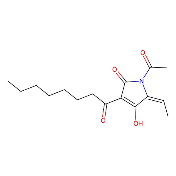 2D Structure of Magnesidin A anion