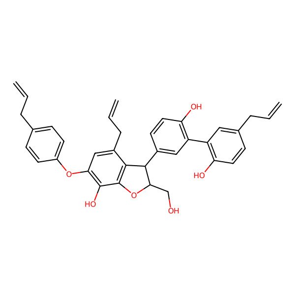 2D Structure of Magnolignan H