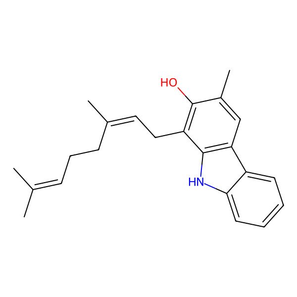 2D Structure of Mahanimbilol 2D Structure of Mahanimbilol