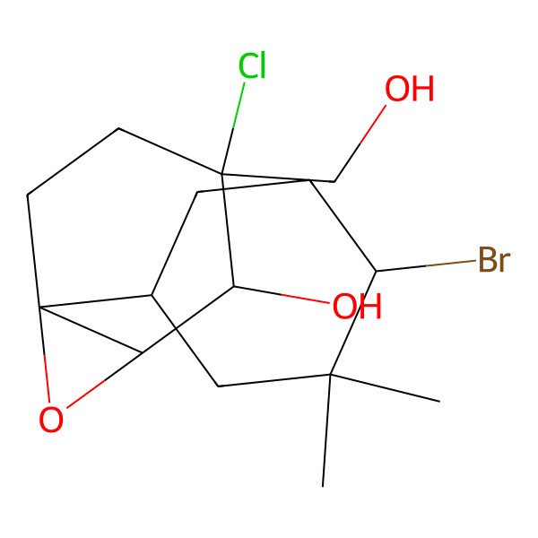 2D Structure of Majapol C