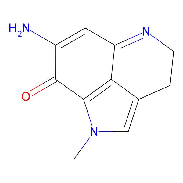 2D Structure of Makaluvamine A