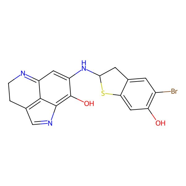 2D Structure of Makaluvamine F