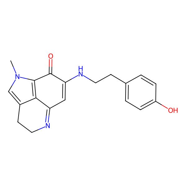 2D Structure of Makaluvamine K