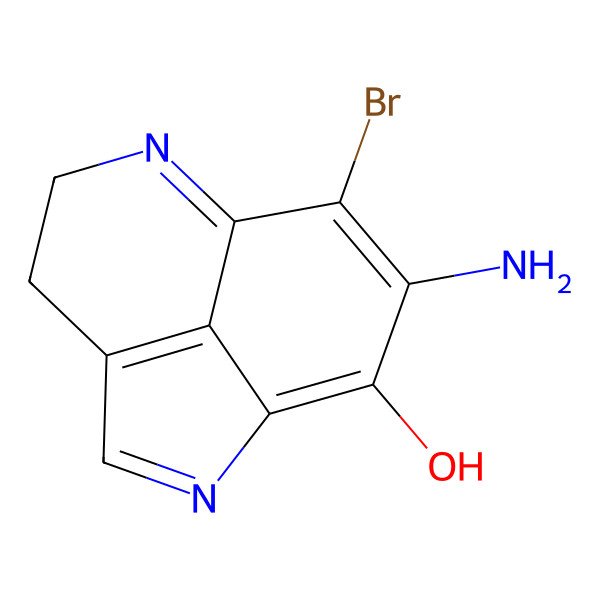 2D Structure of Makaluvamine N