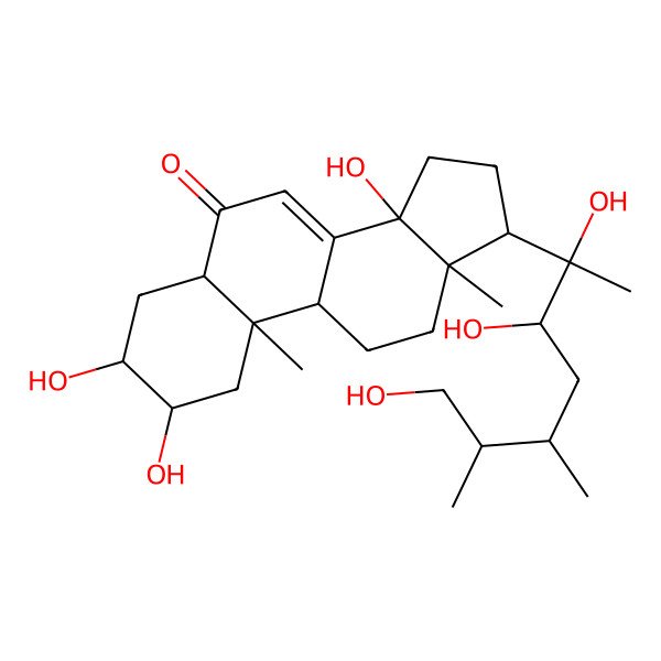 2D Structure of Makisterone B 2D Structure of Makisterone B