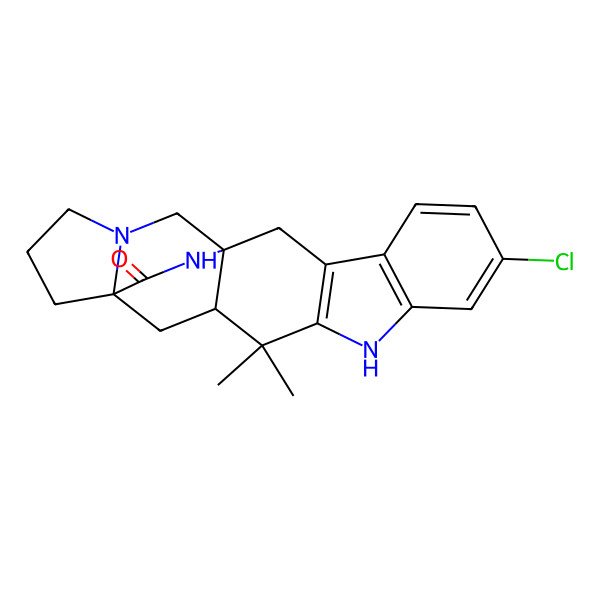 2D Structure of Malbrancheamide B