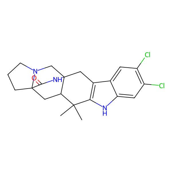 2D Structure of Malbrancheamide