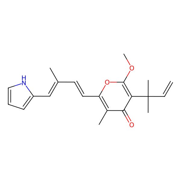 2D Structure of Malbranpyrrole A