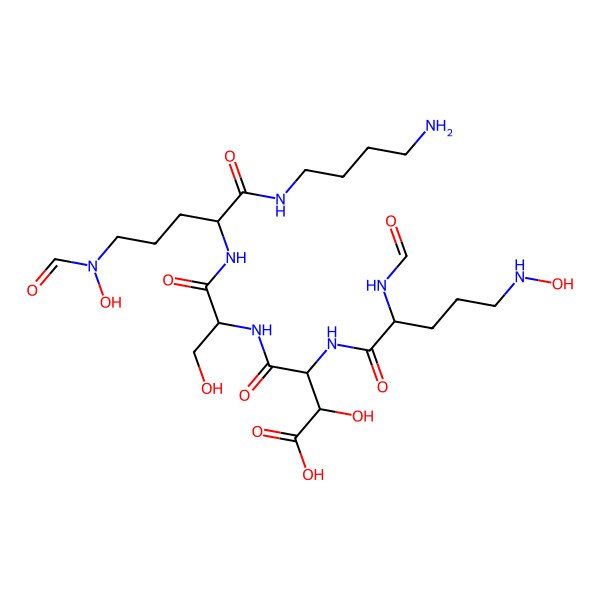 2D Structure of Malleobactin B