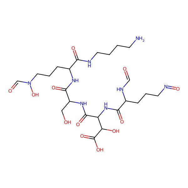 2D Structure of Malleobactin C