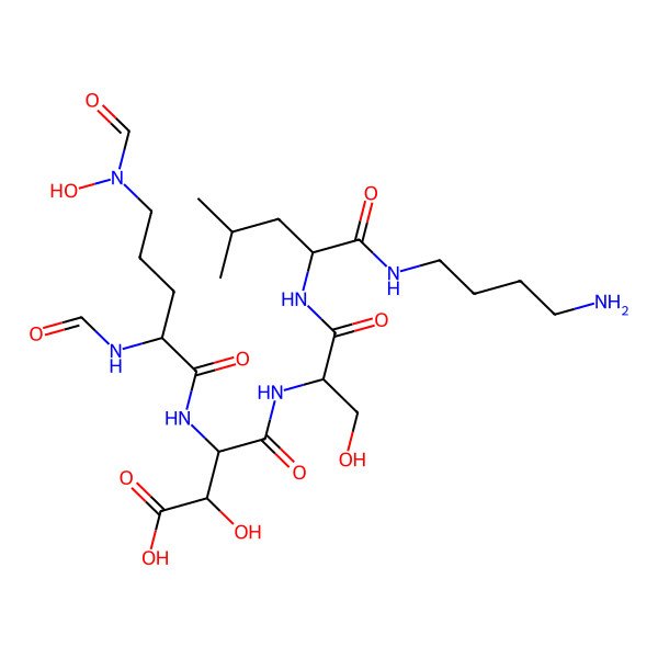 2D Structure of Malleobactin F
