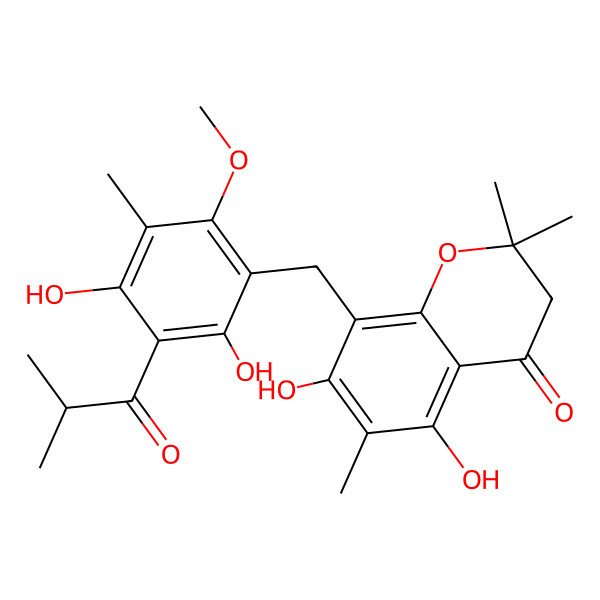 2D Structure of Mallopallidol
