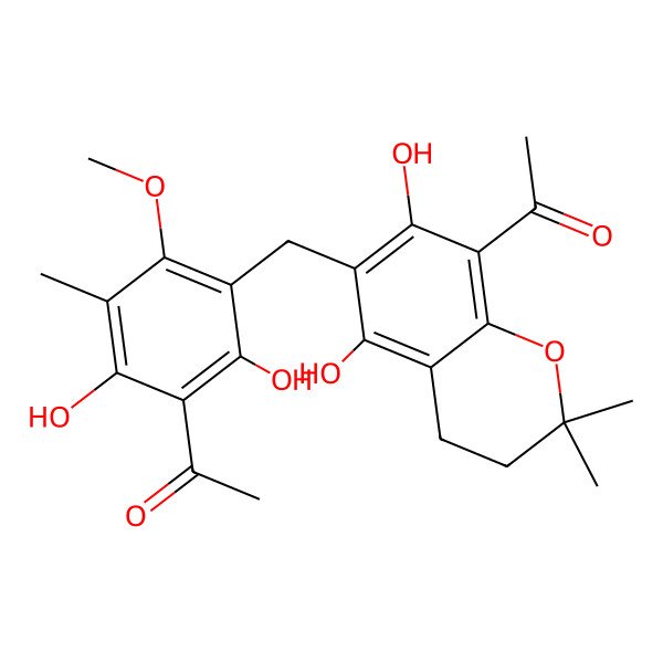 2D Structure of Mallotochroman