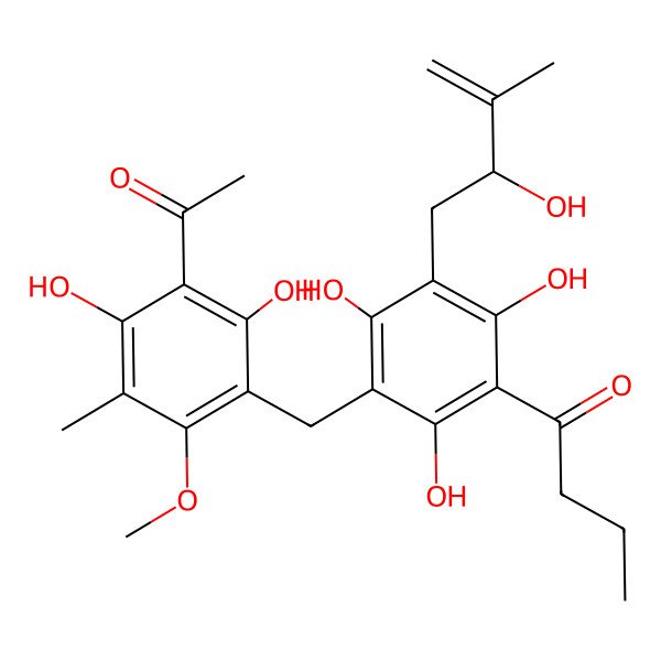 2D Structure of Mallotolerin