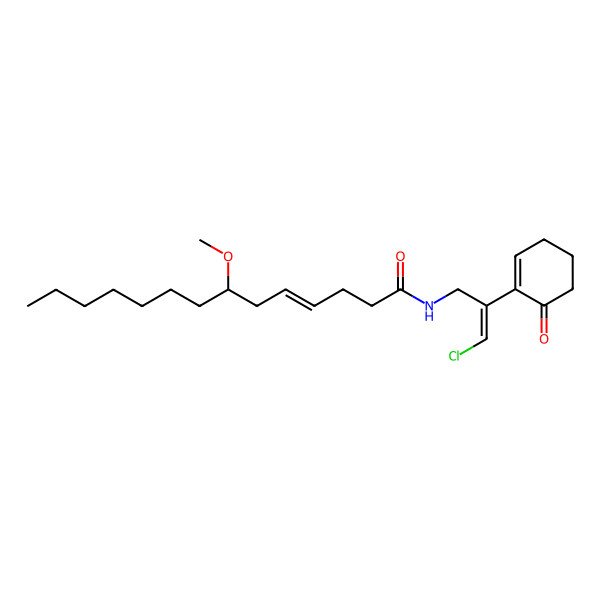 2D Structure of Malyngamide K