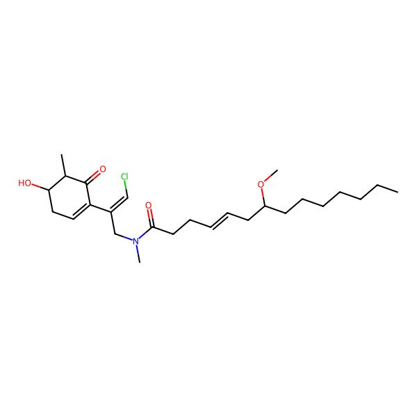 2D Structure of Malyngamide L