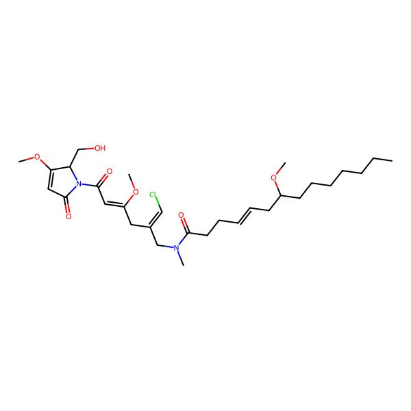 2D Structure of Malyngamide R