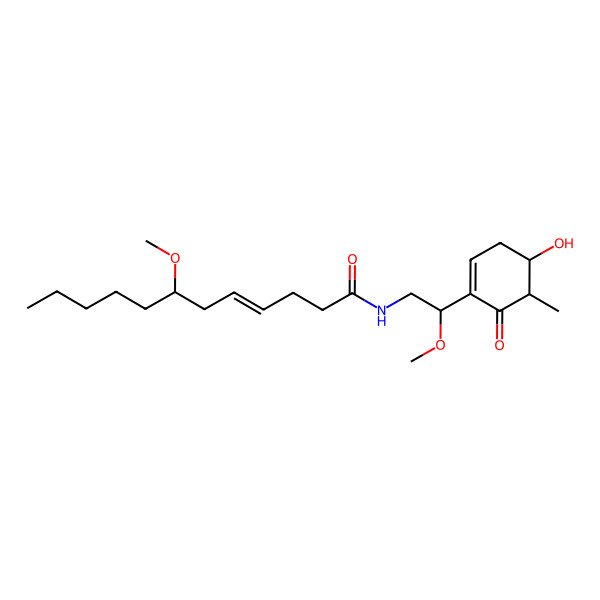 2D Structure of Malyngamide W