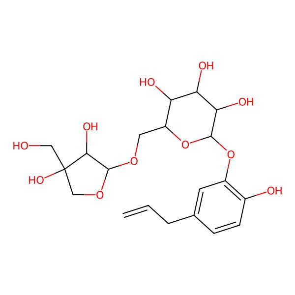2D Structure of Manglieside B