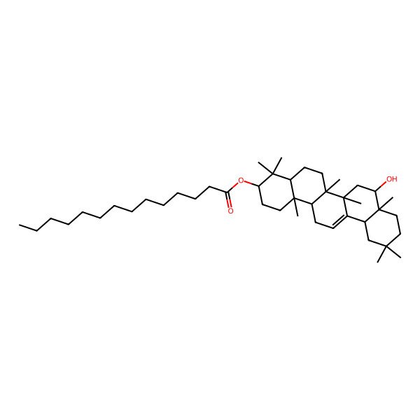 2D Structure of Maniladiol-3-O-myristate