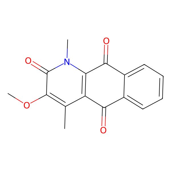 2D Structure of Marcanin B