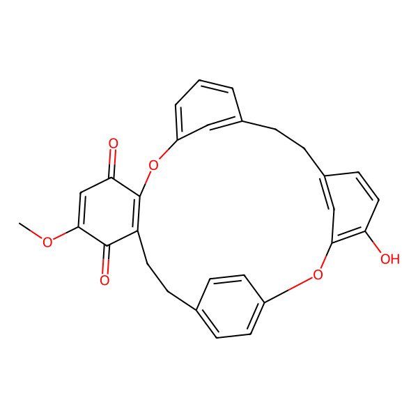 2D Structure of Marchantin N 2D Structure of Marchantin N