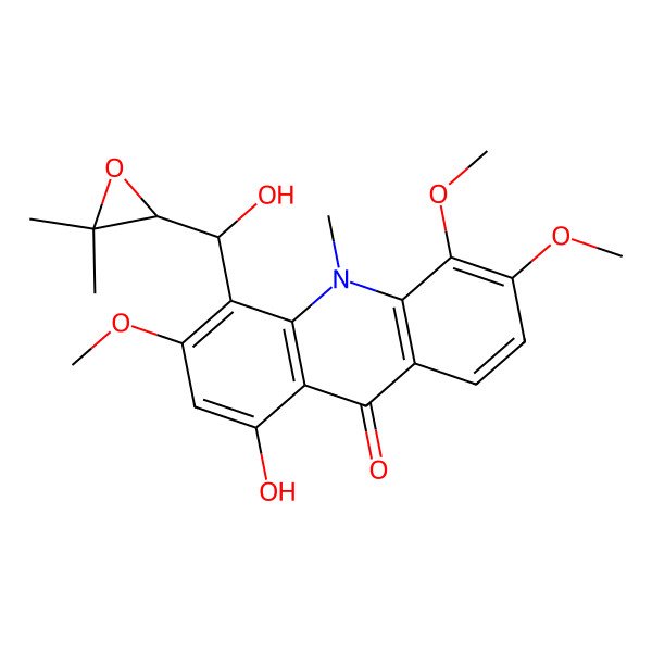 2D Structure of Margrapine B