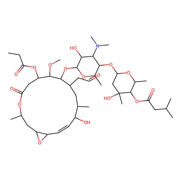 2D Structure of Maridomycin I