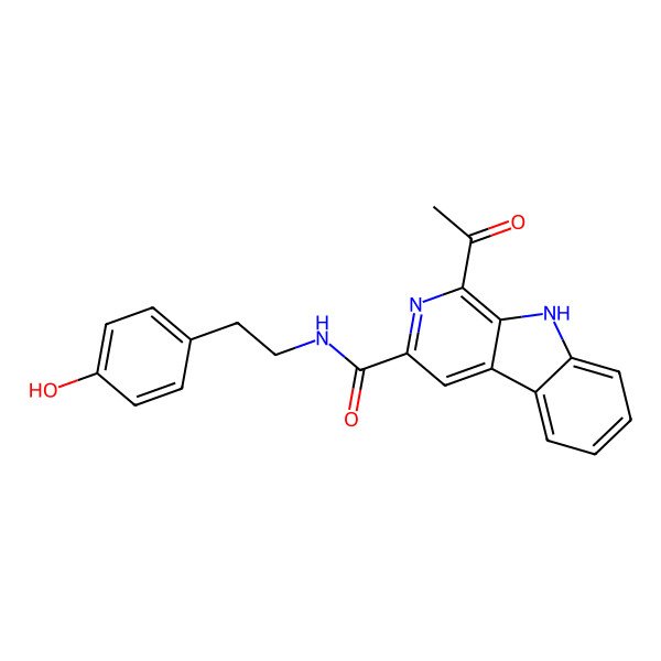 2D Structure of Marinacarboline B