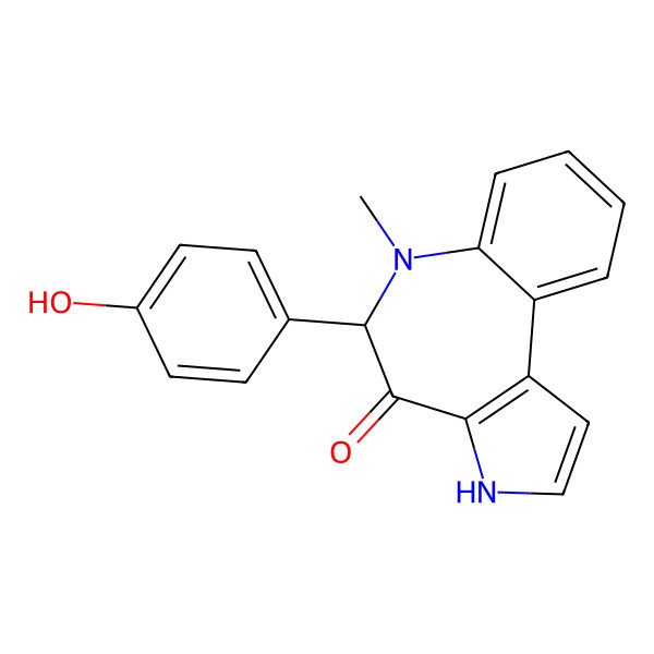 2D Structure of Marinoazepinone A