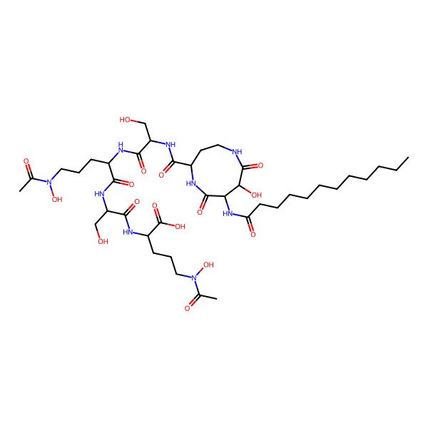2D Structure of Marinobactin A