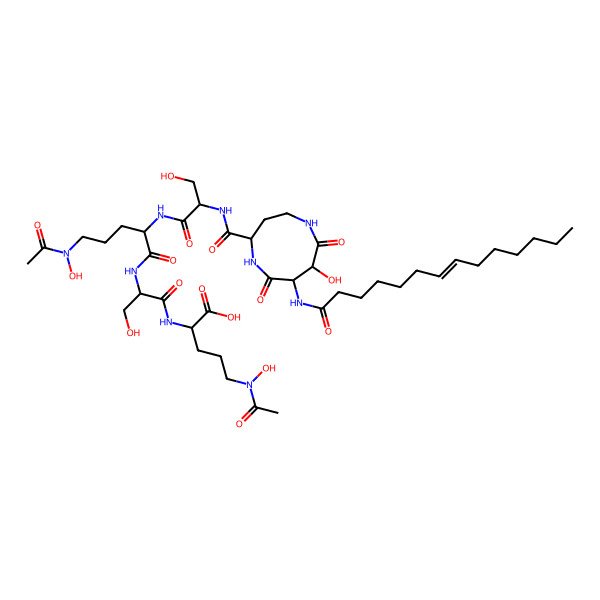 2D Structure of Marinobactin B