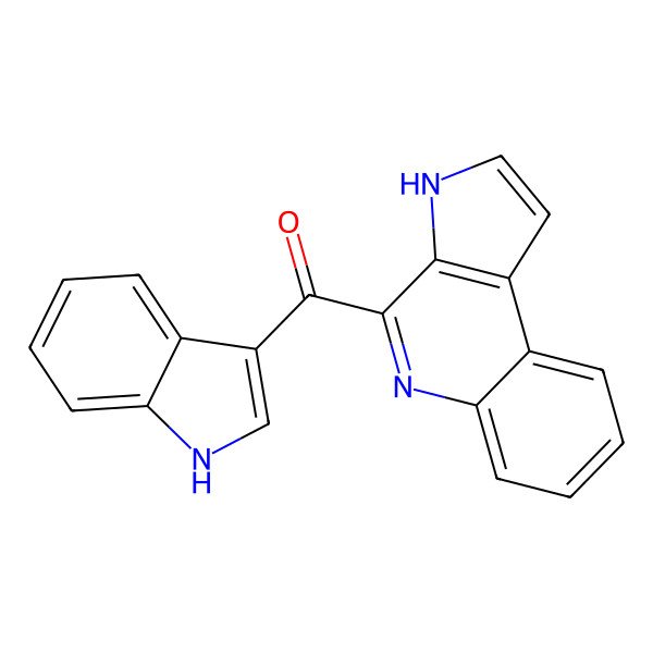 2D Structure of Marinoquinoline F