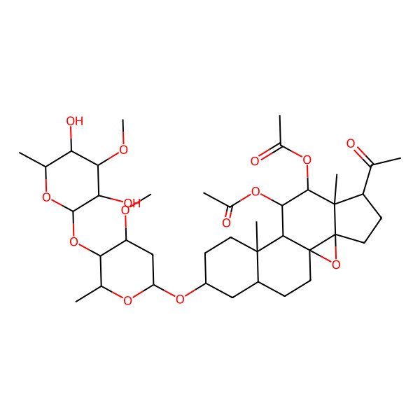 2D Structure of Marsdenoside F