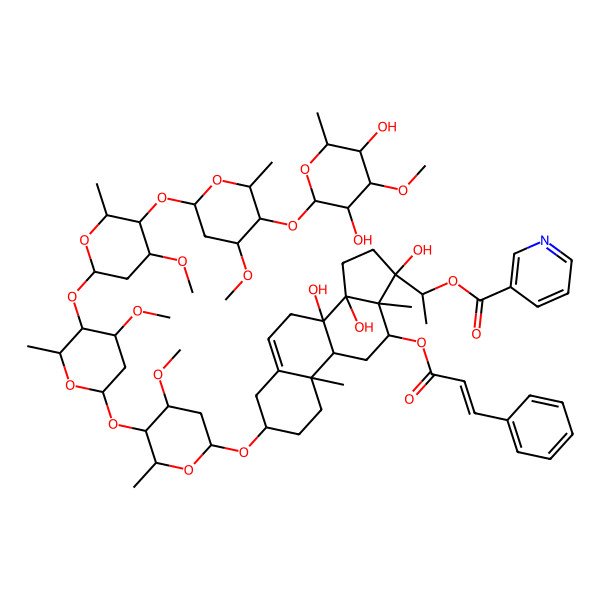 2D Structure of Marstomentoside A