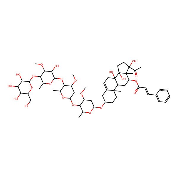 2D Structure of Marstomentoside B