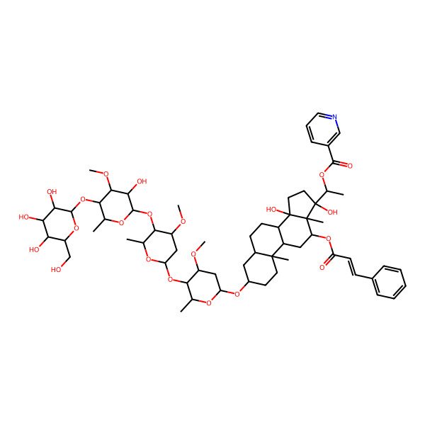 2D Structure of Marstomentoside D