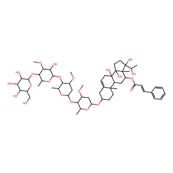 2D Structure of Marstomentoside F