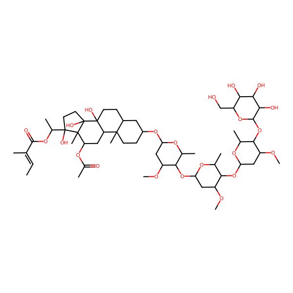 2D Structure of Marstomentoside N