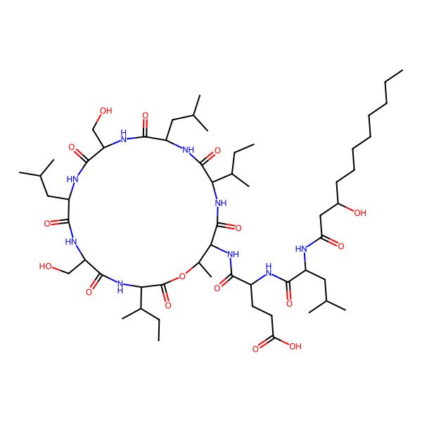 2D Structure of Massetolide B