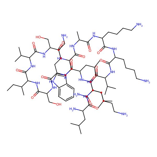 2D Structure of Mastoparan B