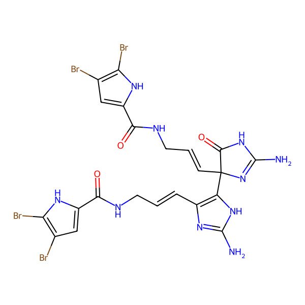 2D Structure of Mauritiamine